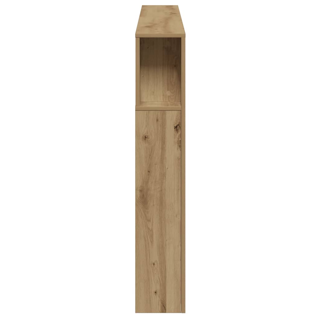 LED galvūgalis, artisano ąžuolo, 200x18,5x103,5cm, mediena