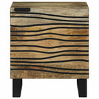 Šalia lovos spintelė 2 pcs Ruda 40 x 33 x 46 cm
