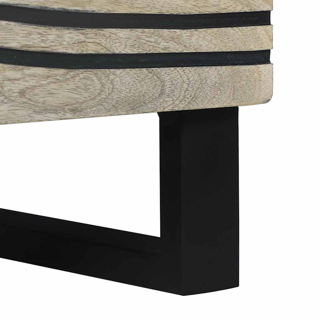 Naktiniai staliukai 2 pcs Natūrali 40 x 33 x 46 cm