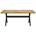 Valgomojo stalas NOAIN X formos kojos 180x90x75 cm