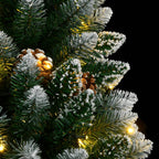Dirbtinė Kalėdų eglutė, 120cm, 150 LED lempučių