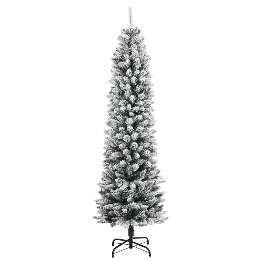 Dirbtinė Kalėdų eglutė su 300 LED lempučių ir sniegu, 210cm
