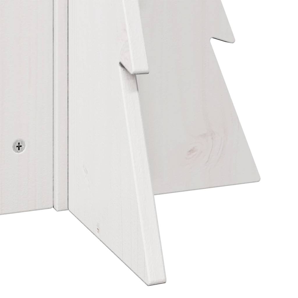 vidaXL Medinė Kalėdų eglutė, 69,5 cm, pušies medienos masyvas