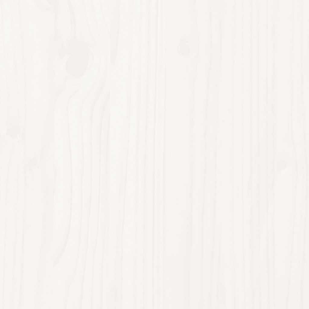 vidaXL Medinė Kalėdų eglutė, balta, 180cm, pušies medienos masyvas