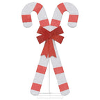 Kalėdų puošmena Candy Cane 50 LED šiltai balta