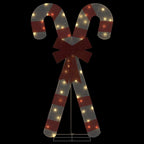 Kalėdų puošmena Candy Cane 50 LED šiltai balta