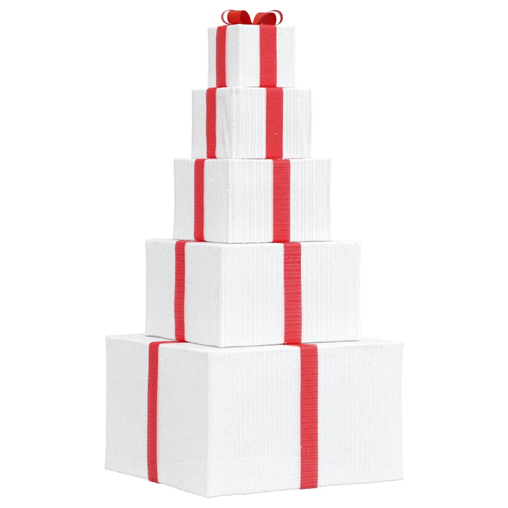 vidaXL Kalėdų dekoravimo dovanų dėžutė 250 LED šiltai balta