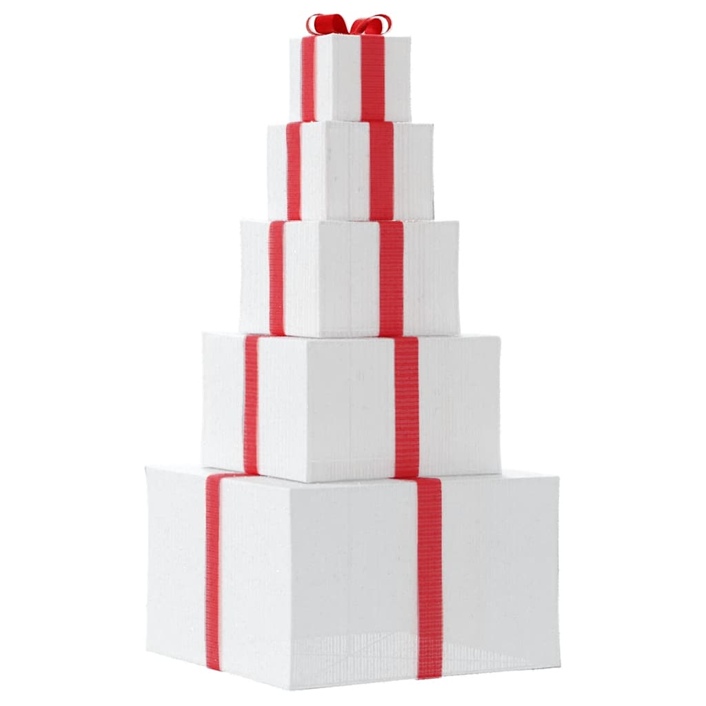 vidaXL Kalėdų dekoravimo dovanų dėžutė 250 LED šiltai balta