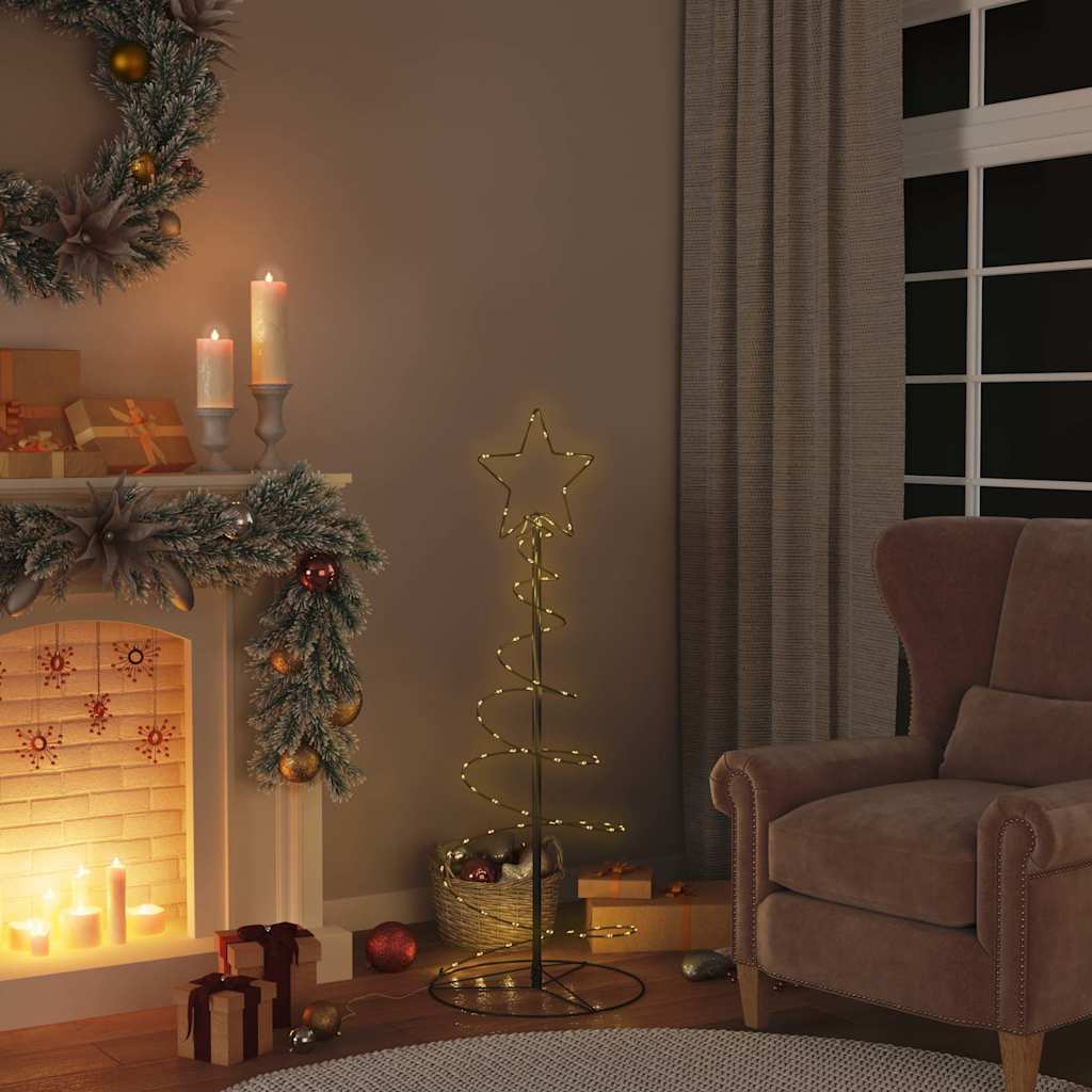 LED Kalėdų eglutė 80 LED Šiltai Balta 120 cm