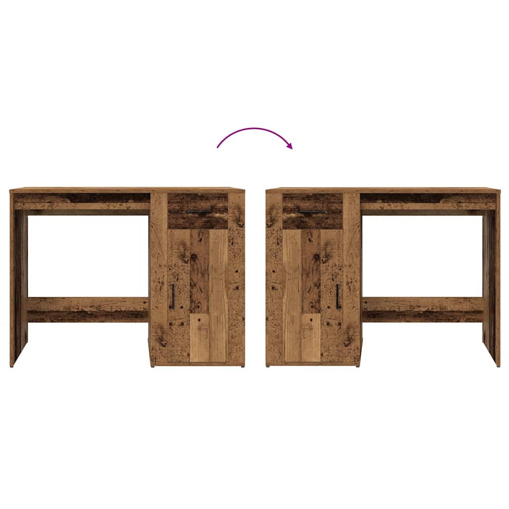Rašomasis stalas Old Wood 100x49x75 cm Inžinierinė mediena
