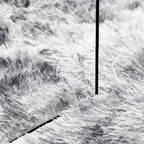 Shaggy tipo kilimas, NAVARRA, 60x100 cm, sidabrinė pilka