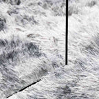 Shaggy tipo kilimas, NAVARRA, 200x290 cm, sidabrinė pilka