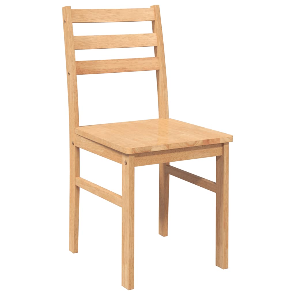 Valgomojo Kėdės 2 vnt medžio masyvo gumos