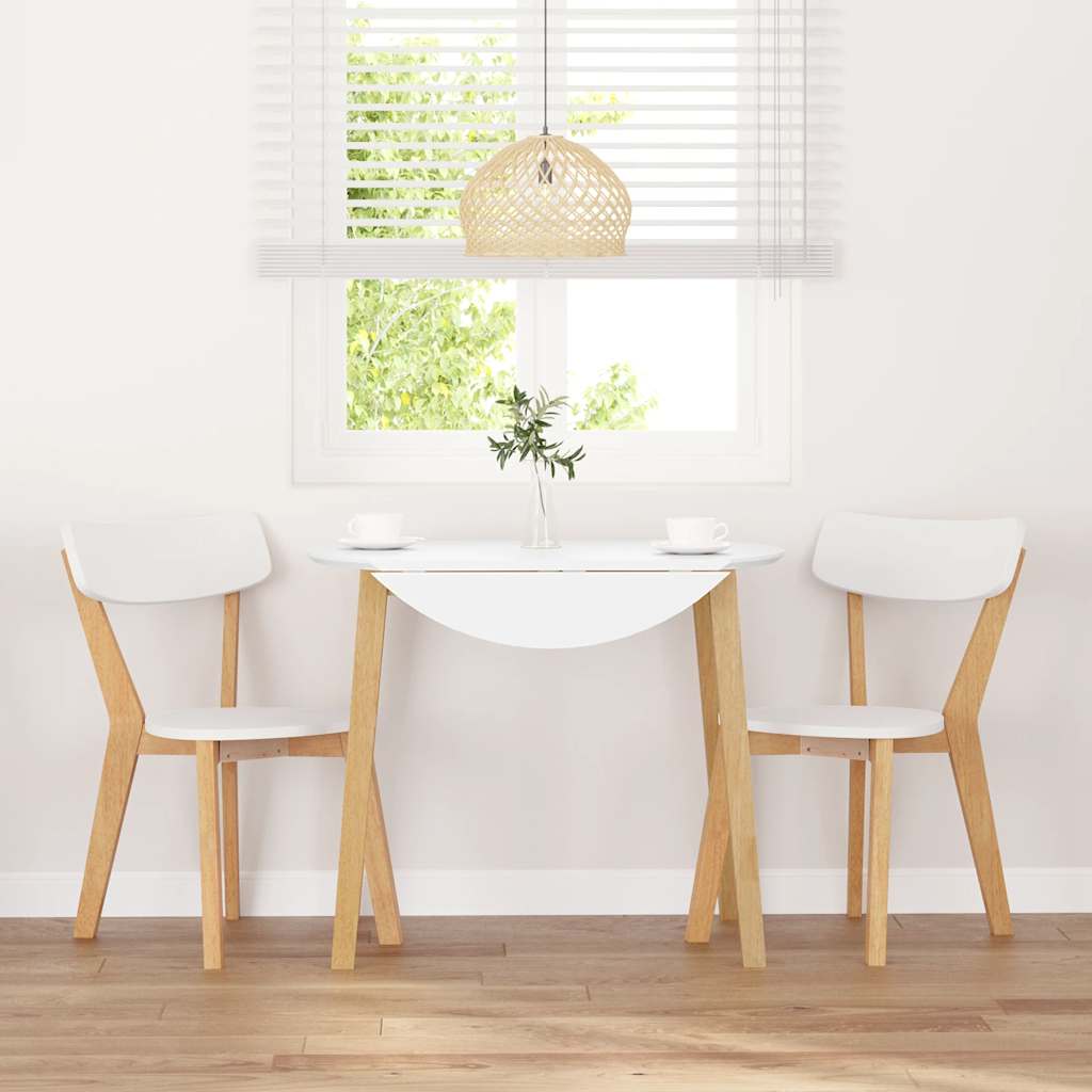 Valgomojo Kėdės 2 vnt medžio masyvo gumos