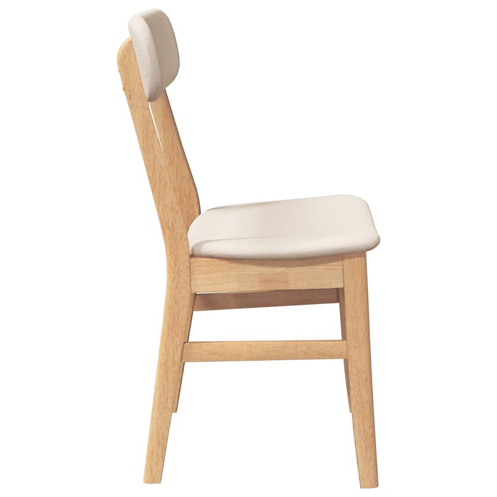 valgomojo kėdės su pagalvėlėmis 2 vnt Medžio masyvo guma