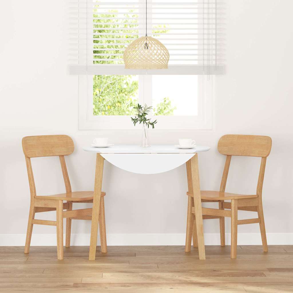 Valgomojo Kėdės 2 vnt medžio masyvo gumos