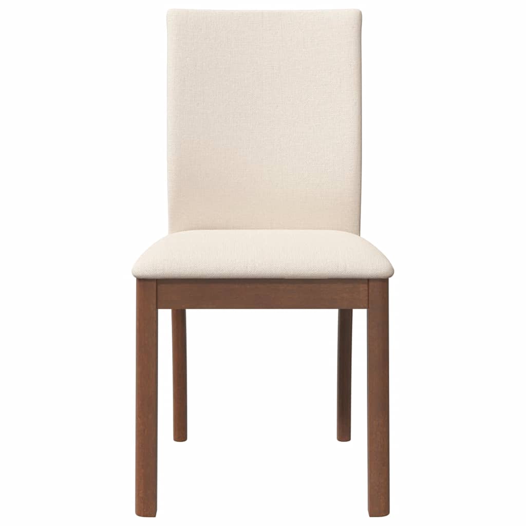 valgomojo kėdės su pagalvėlėmis 2 vnt Ruda medžio masyvo guma