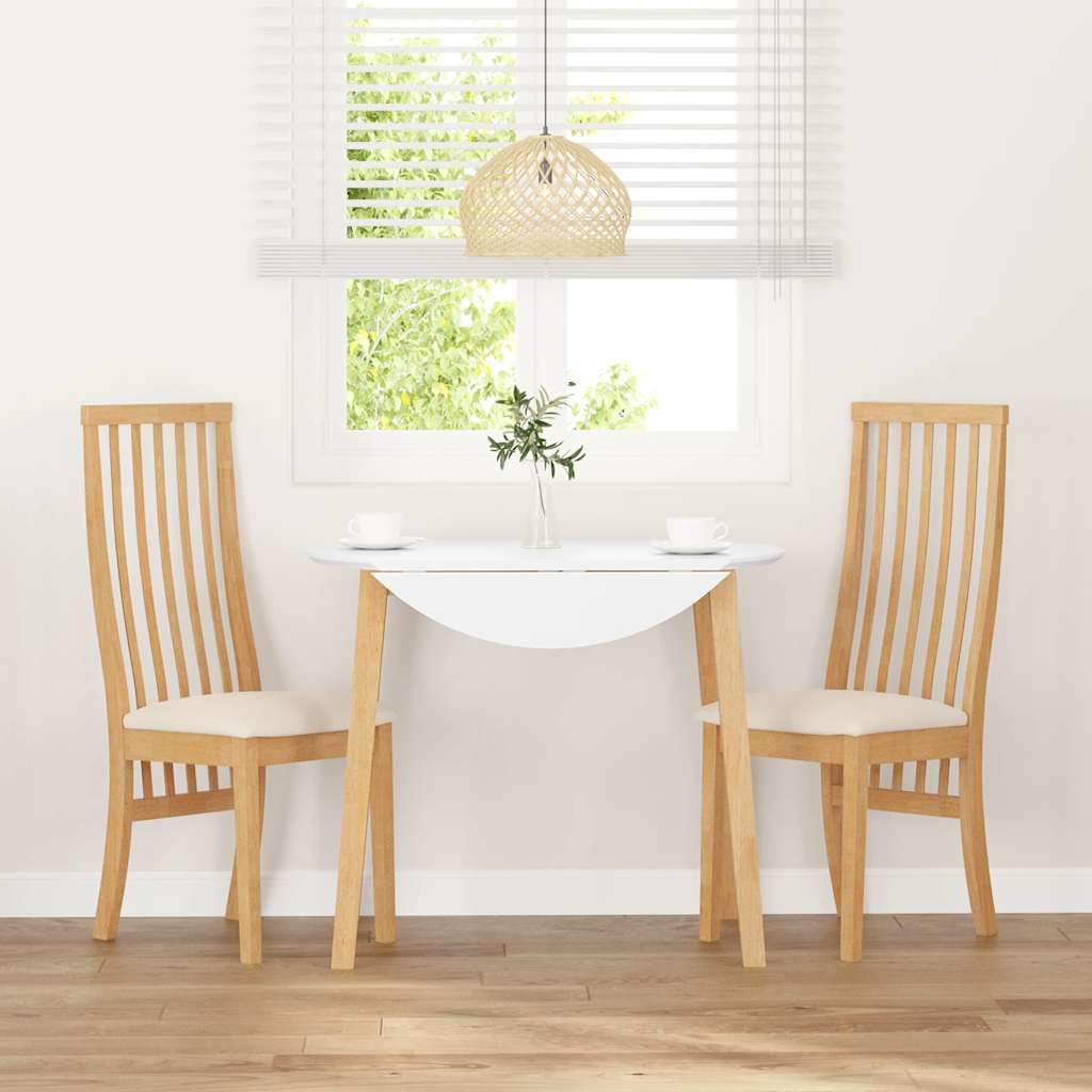 valgomojo kėdės su pagalvėlėmis 2 vnt Medžio masyvo guma