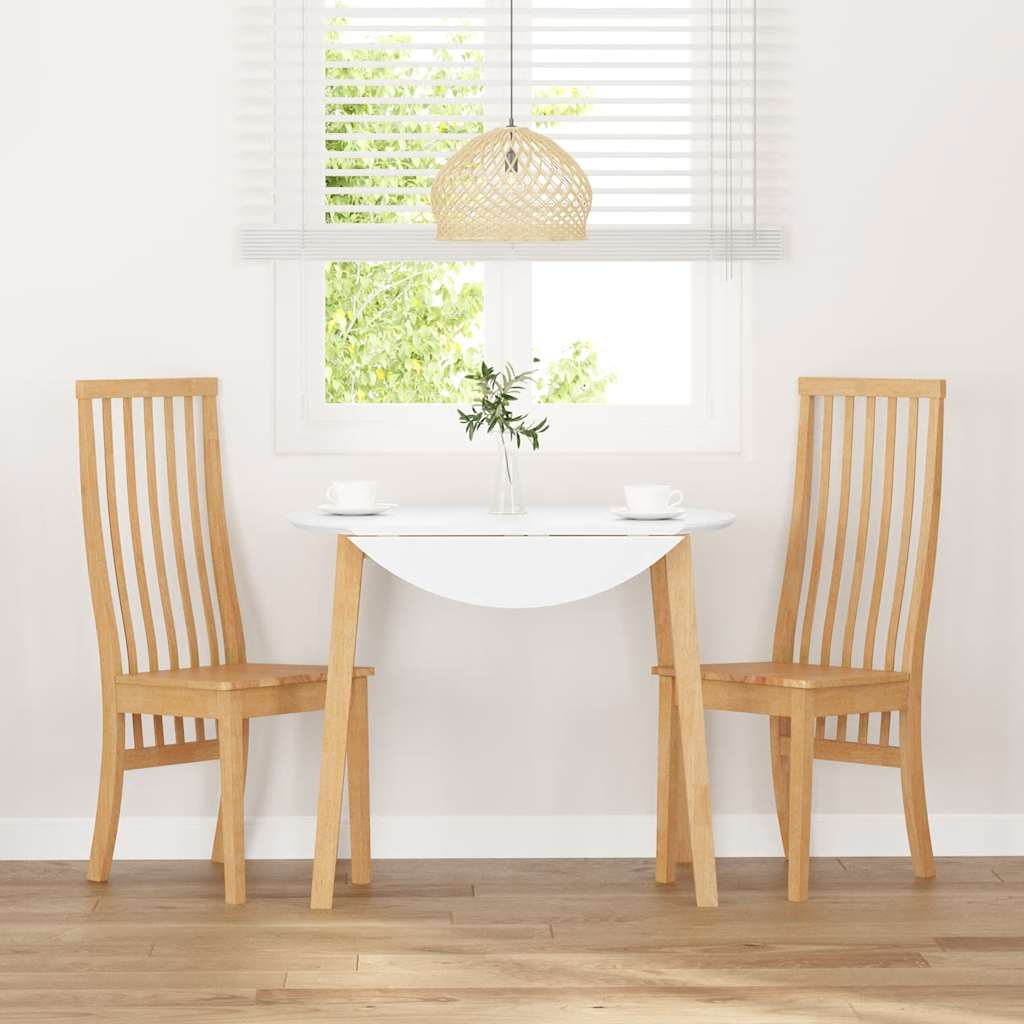 Valgomojo Kėdės 2 vnt medžio masyvo gumos