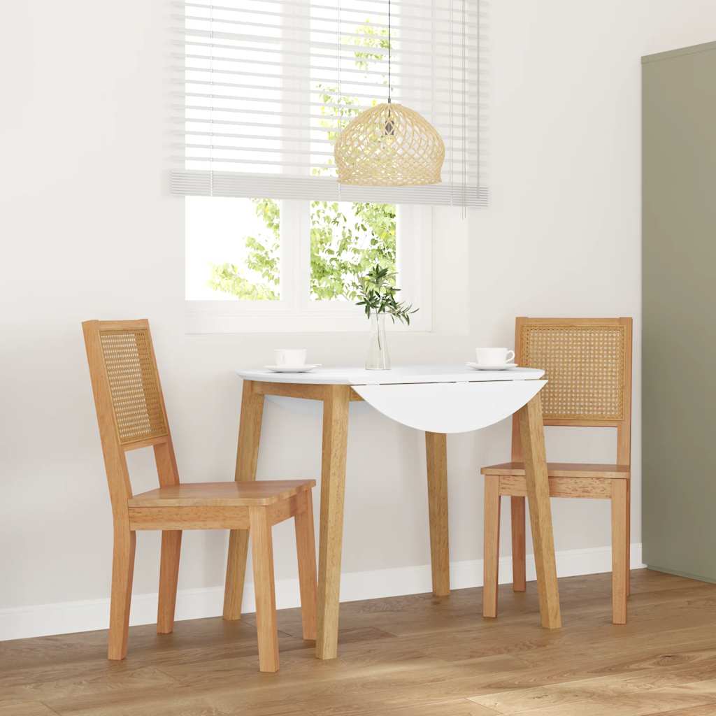 Valgomojo Kėdės 2 vnt medžio masyvo gumos