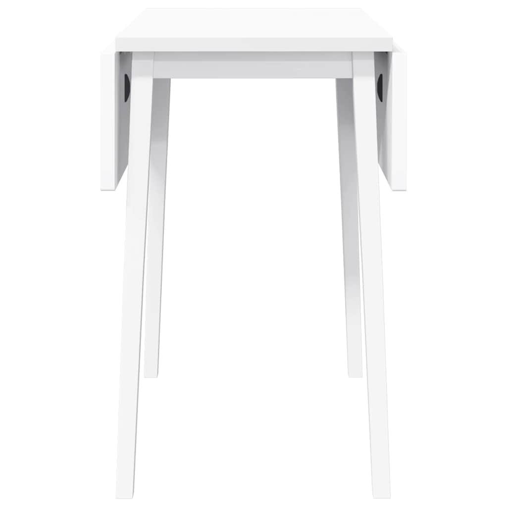 valgomojo stalas Balta medžio masyvo guma