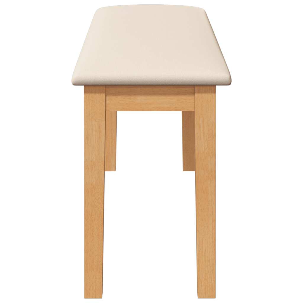 Suoliukas 110 cm Medžio masyvo guma