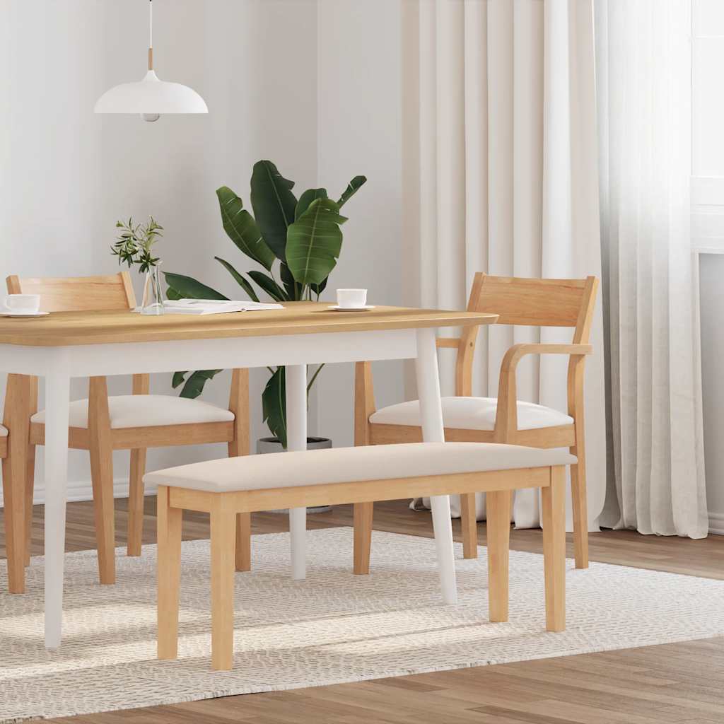 Suoliukas 110 cm Medžio masyvo guma