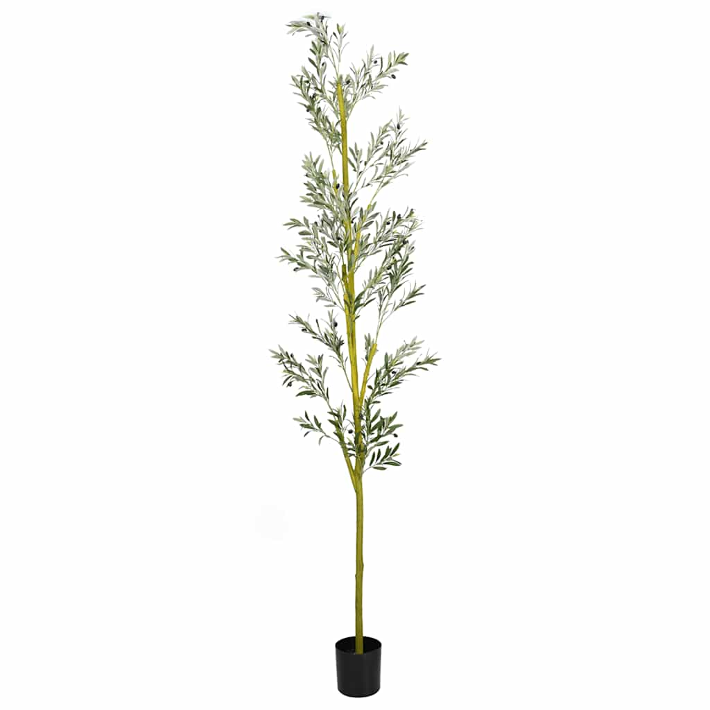 Dirbtinis alyvmedis, žalios spalvos, 20cm, 450 lapų