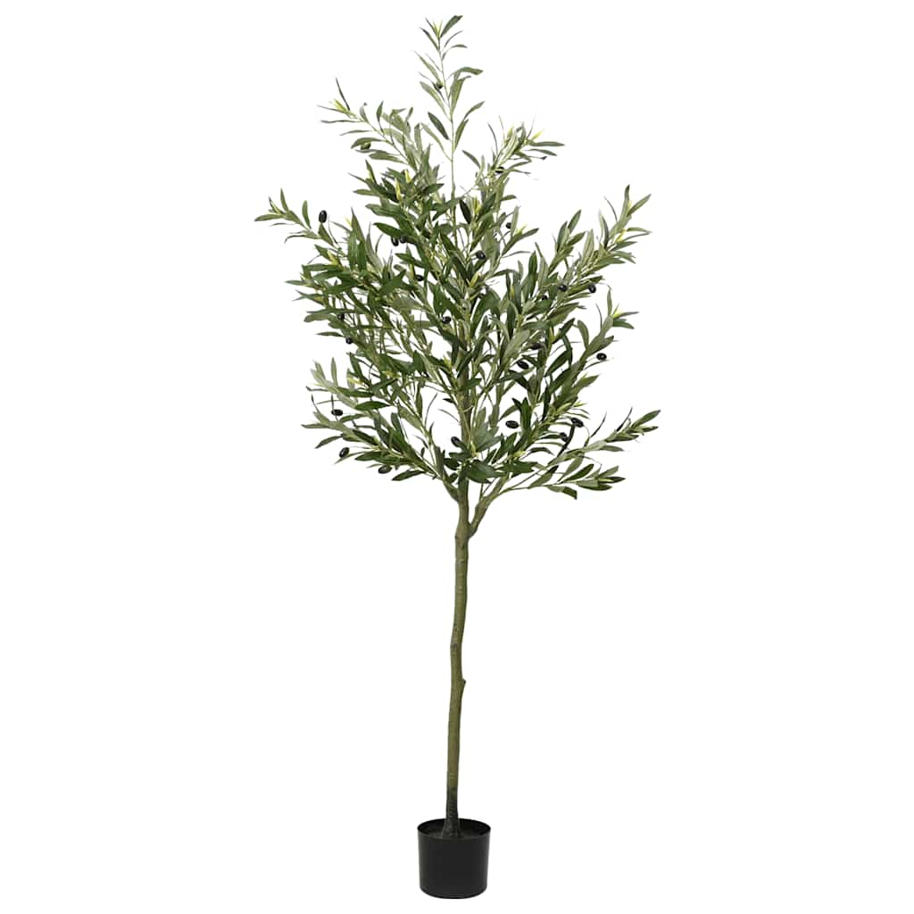 Dirbtinis alyvmedis, žalios spalvos, 20cm, 450 lapų