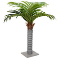 Dirbtinė palmė, žalios spalvos, 00cm, 6 lapų