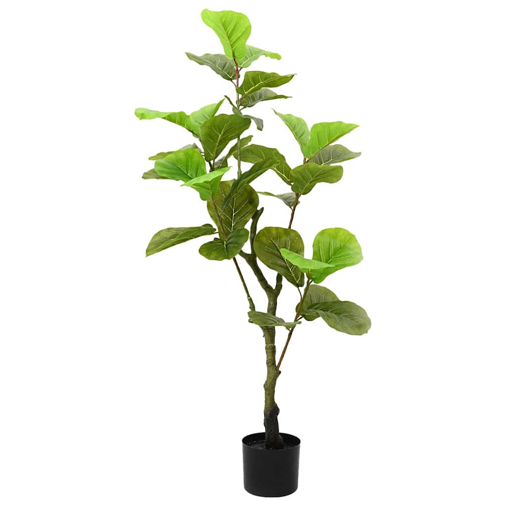 Dirbtinis fikusas, žalios spalvos, 25cm, 30 lapai