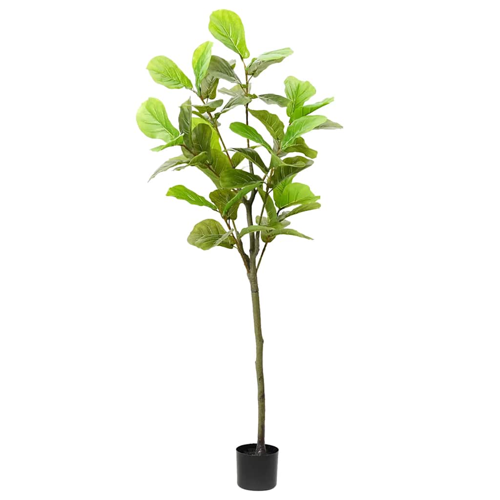 Dirbtinis fikusas, žalios spalvos, 25cm, 30 lapai