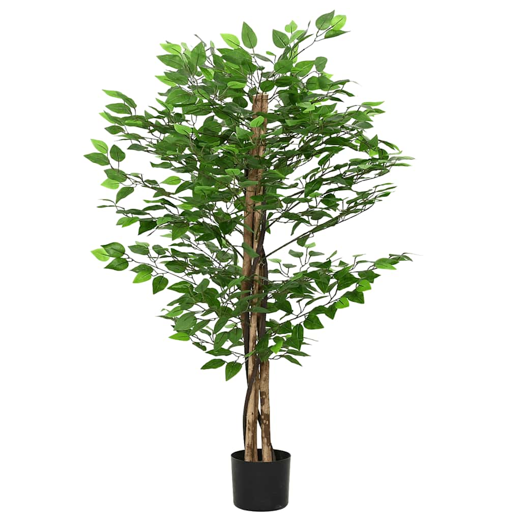 Dirbtinis fikuso augalas, žalios spalvos, 20cm, 788 lapai