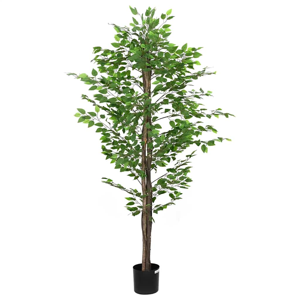Dirbtinis fikuso augalas, žalios spalvos, 20cm, 788 lapai
