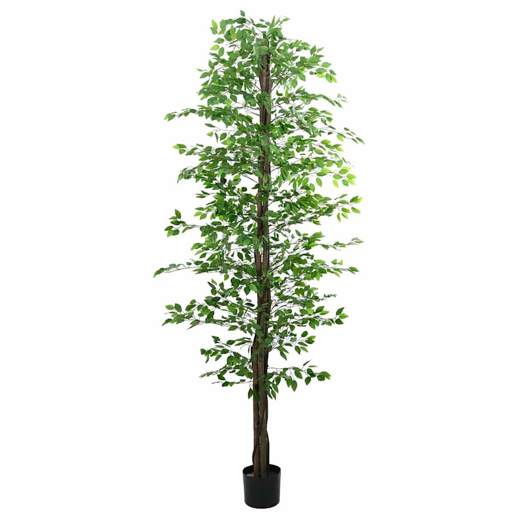 Dirbtinis fikuso augalas, žalios spalvos, 20cm, 788 lapai