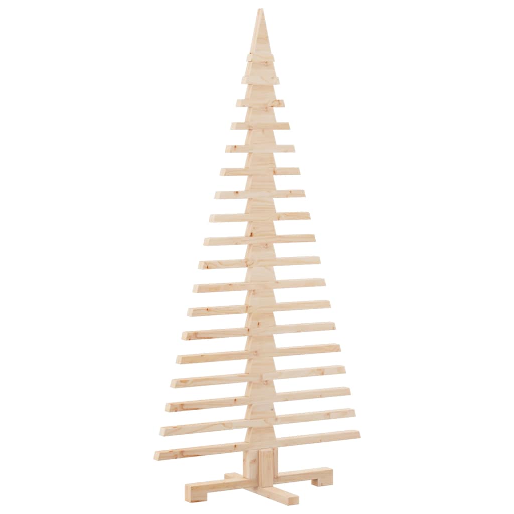 Medinė Kalėdų eglutė dekoracijai, 150 cm, pušies masyvas