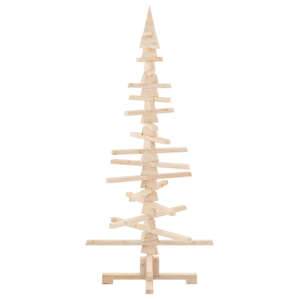 Medinė Kalėdų eglutė dekoracijai, 150 cm, pušies masyvas