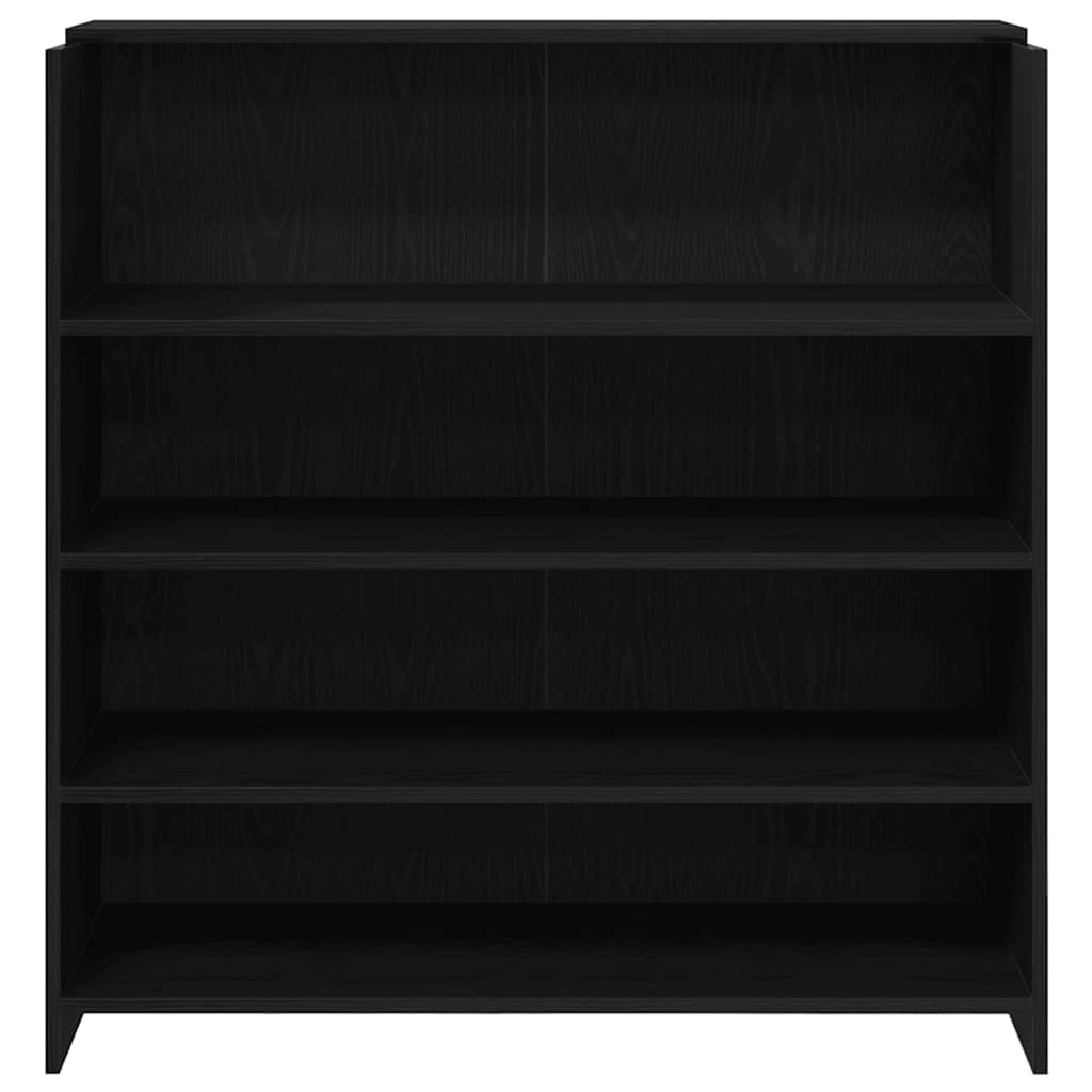 Registratūros stalas, juodo ąžuolo spalvos, 100x50x103,5 cm, inžinerinė mediena