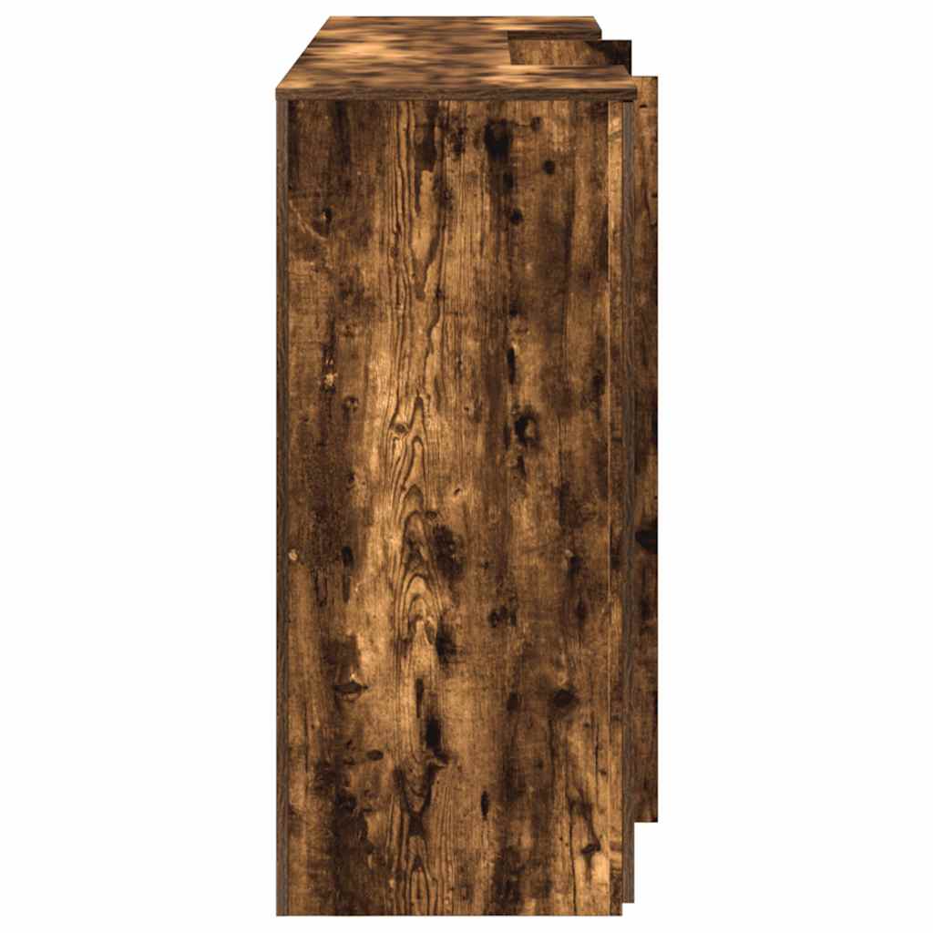 Registratūra, dūminio ąžuolo, 200x50x103,5 cm, apdirbta mediena