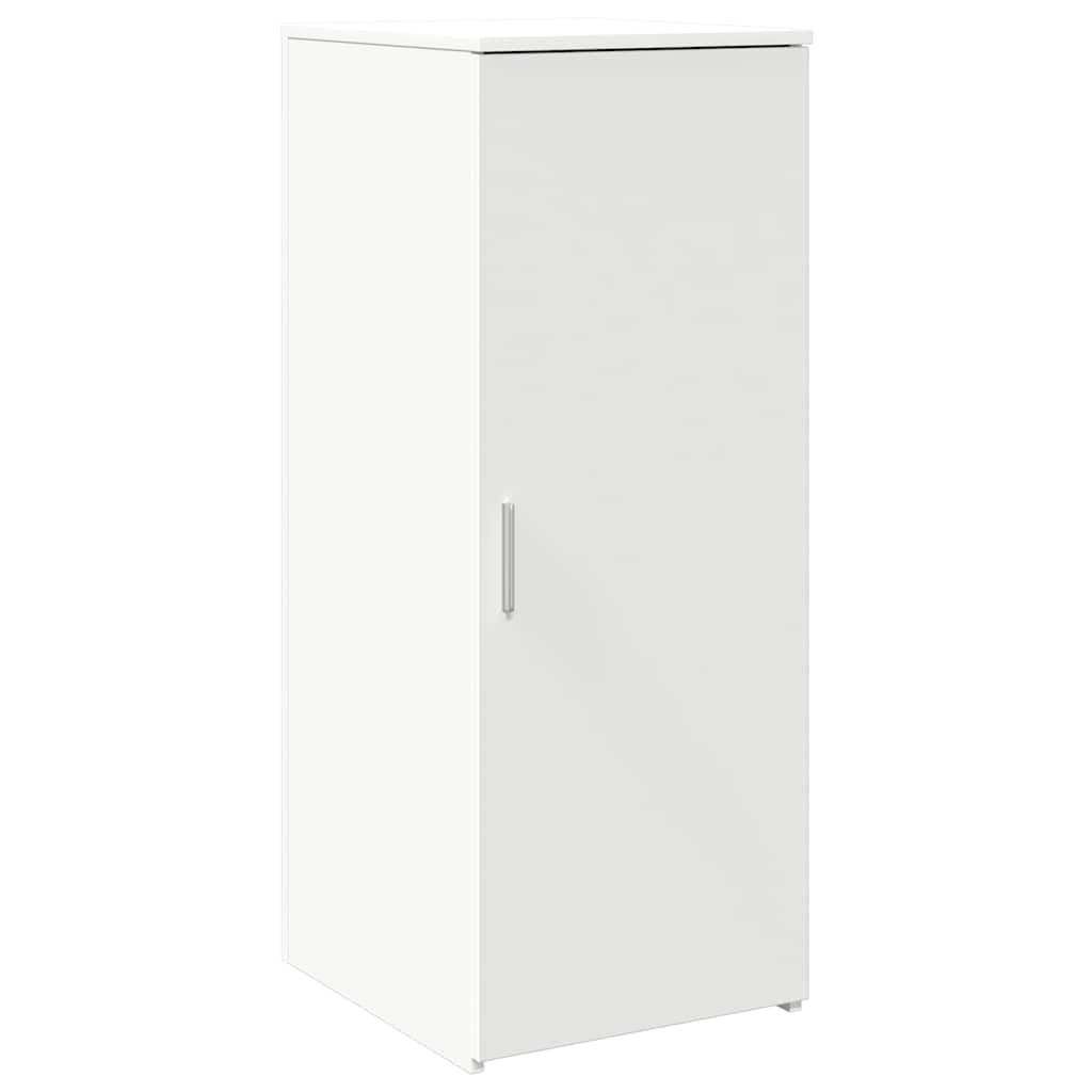 Registratūros stalas, baltas, 135x50x103,5 cm, inžinerinė mediena
