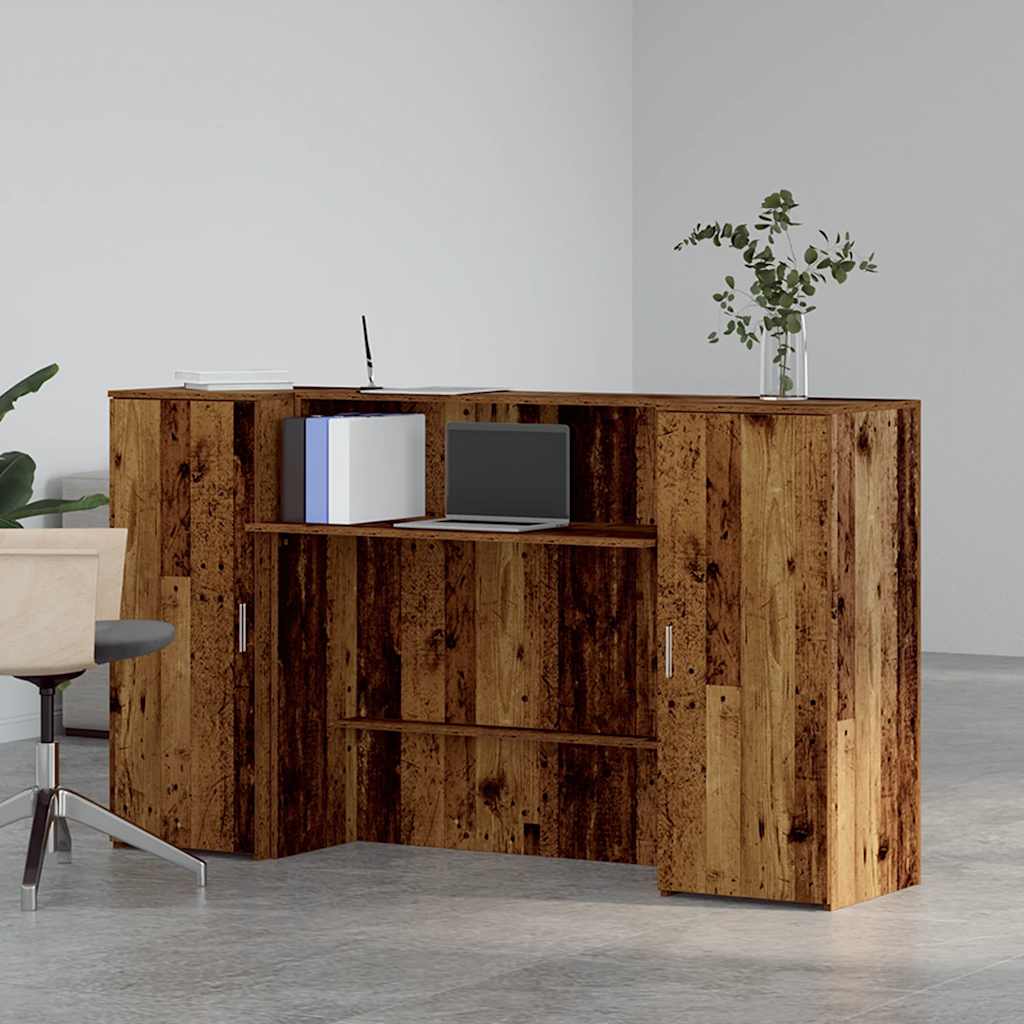 Registratūra, medienos, 180x50x103,5 cm, apdirbta mediena