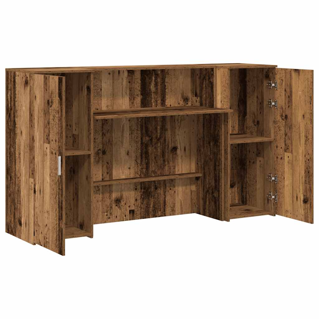 Registratūra, medienos, 180x50x103,5 cm, apdirbta mediena