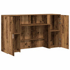 Registratūra, medienos, 180x50x103,5 cm, apdirbta mediena
