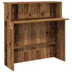 Registratūra, medienos, 180x50x103,5 cm, apdirbta mediena
