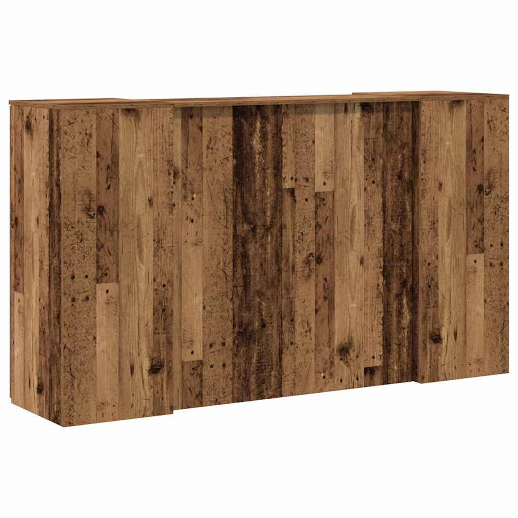 Registratūra, medienos, 180x50x103,5 cm, apdirbta mediena
