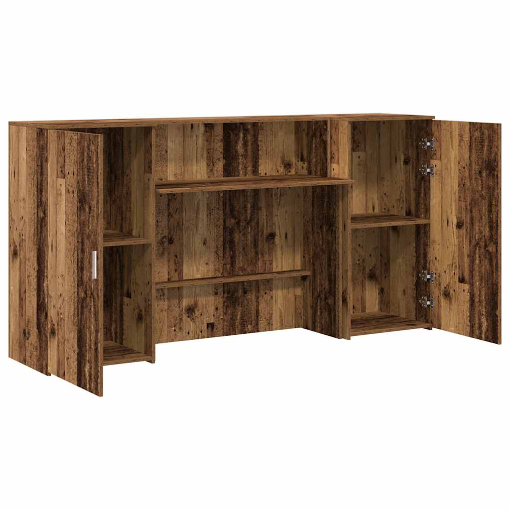 Registratūra, medienos, 200x50x103,5 cm, apdirbta mediena