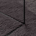 Kilimas HUARTE Antracitas 100 x 200 cm 100% poliesteris