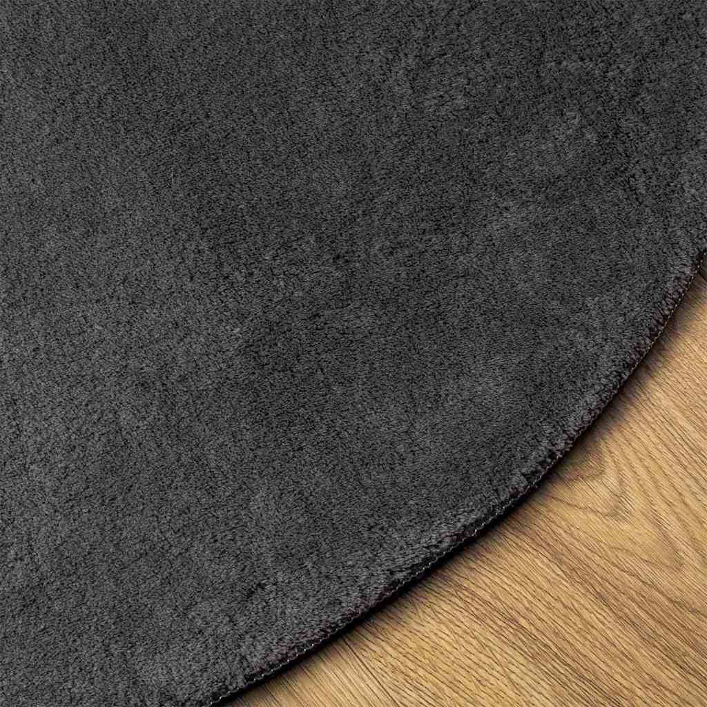 Kilimas HUARTE Antracitas 200 x 140 cm 100% poliesteris