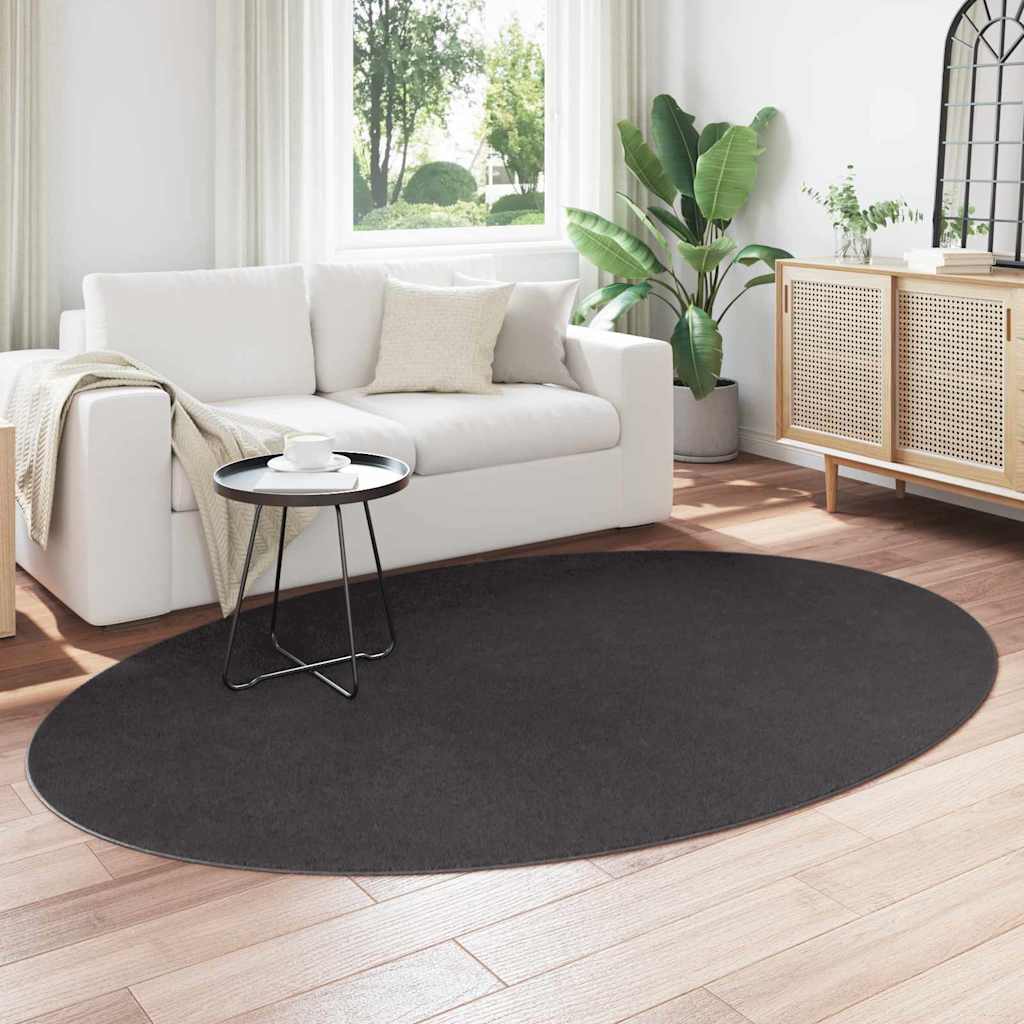 Kilimas HUARTE Antracitas 230 x 160 cm 100% poliesteris