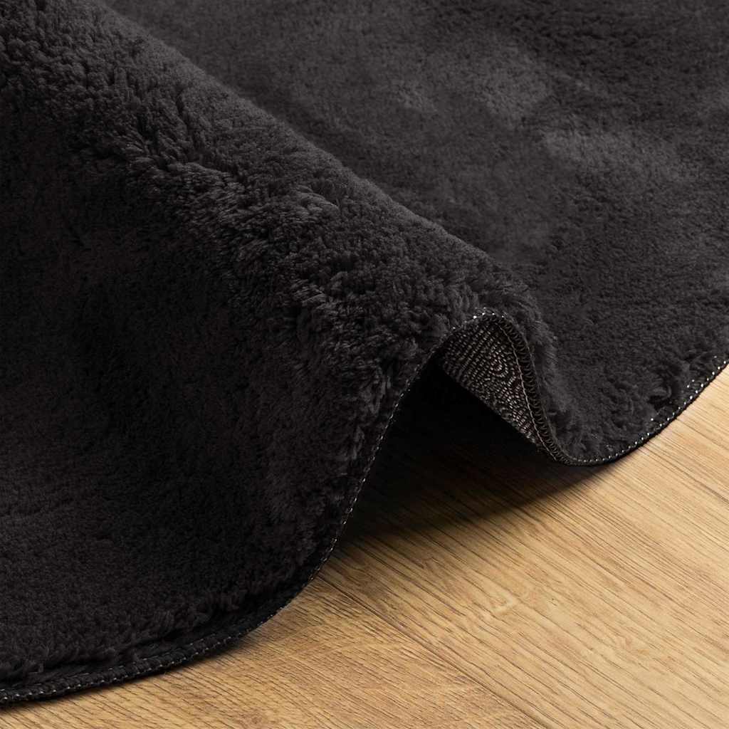 Kilimas HUARTE Juoda 200 x 140 cm 100% poliesteris